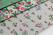 48 vector floral patterns, a Pattern Graphic by Alena Stoyko design (Thumbnail 14 of 19)
