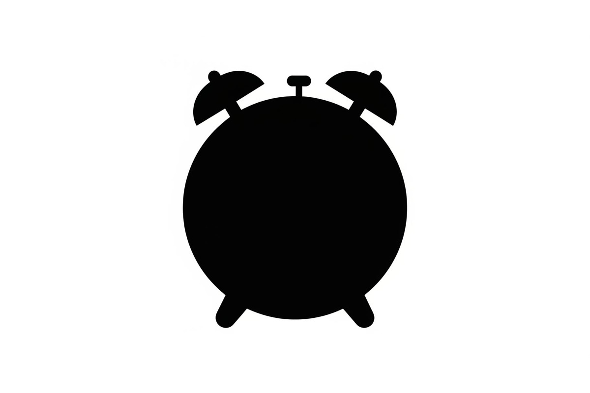Alarm Clock Silhouette Vector Bundle, an Illustration by Creativeshirt (Photo 6 of 51)
