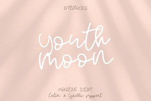 Youth Moon Latin & Cyrillic