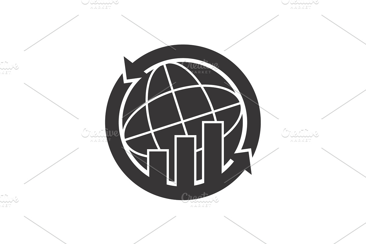 Global Finance Simple Logo, a Branding & Logo Template by Logo Loom (Photo 4 of 4)