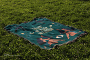80x60 Jacquard Woven Blanket Mockup, a Merchandise Mockup by creatsy5 (Thumbnail 8 of 12)