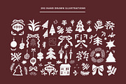 WINTER OVERLAYS | CHRISTMAS CLIPART, a Decorative Illustration by Favete Art (Thumbnail 3 of 21)