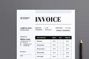 Invoice Design Template, a Stationery Template by MightyDesign (Thumbnail 2 of 8)