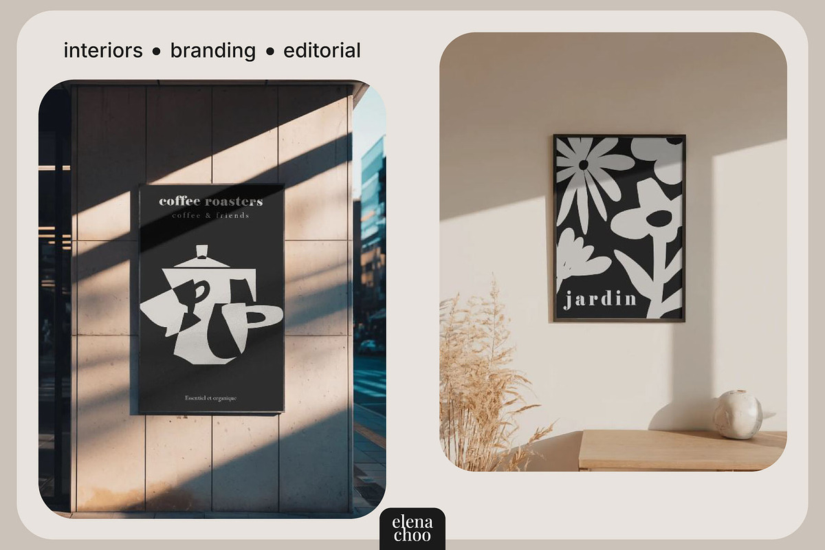 La Forme - Elegant Poster Collection, an Object Graphic by Elena Choo (Photo 5 of 9)