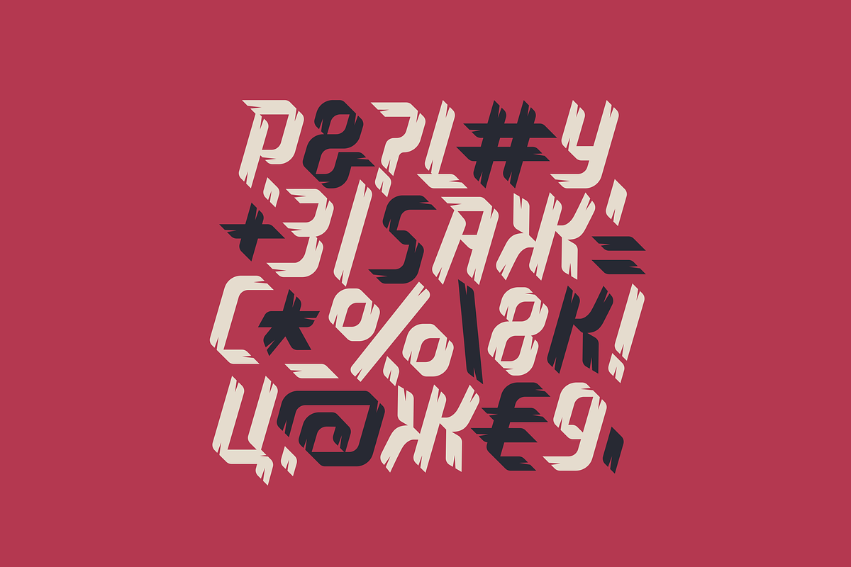 Budan - Display Font, a Font by Visio studio (Photo 7 of 12)