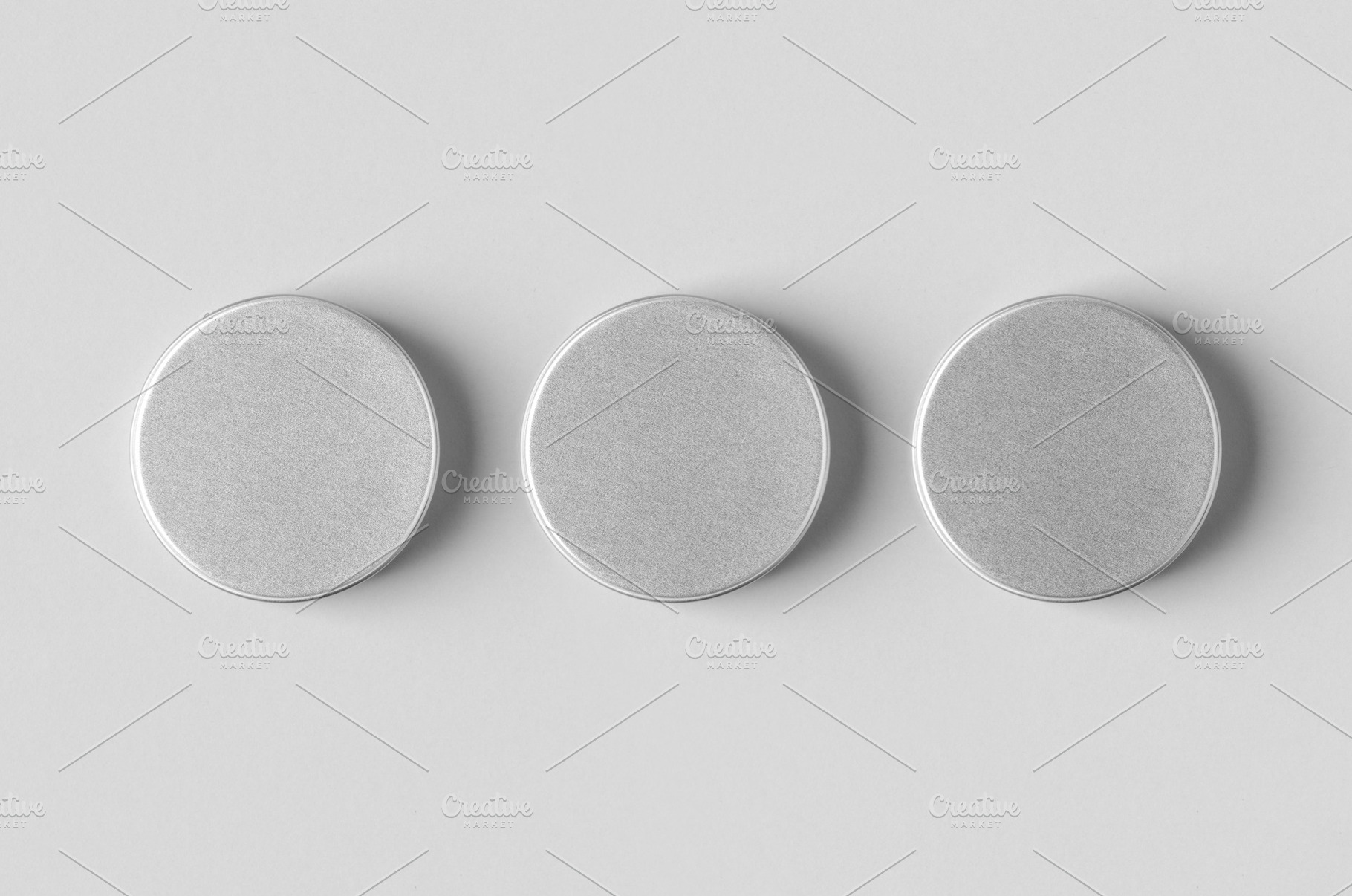 Metal cosmetic jar mockup JPEG, a Beauty & Fashion Photo by Shablon