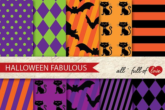 Halloween Party Craft Paper Kit preview 2