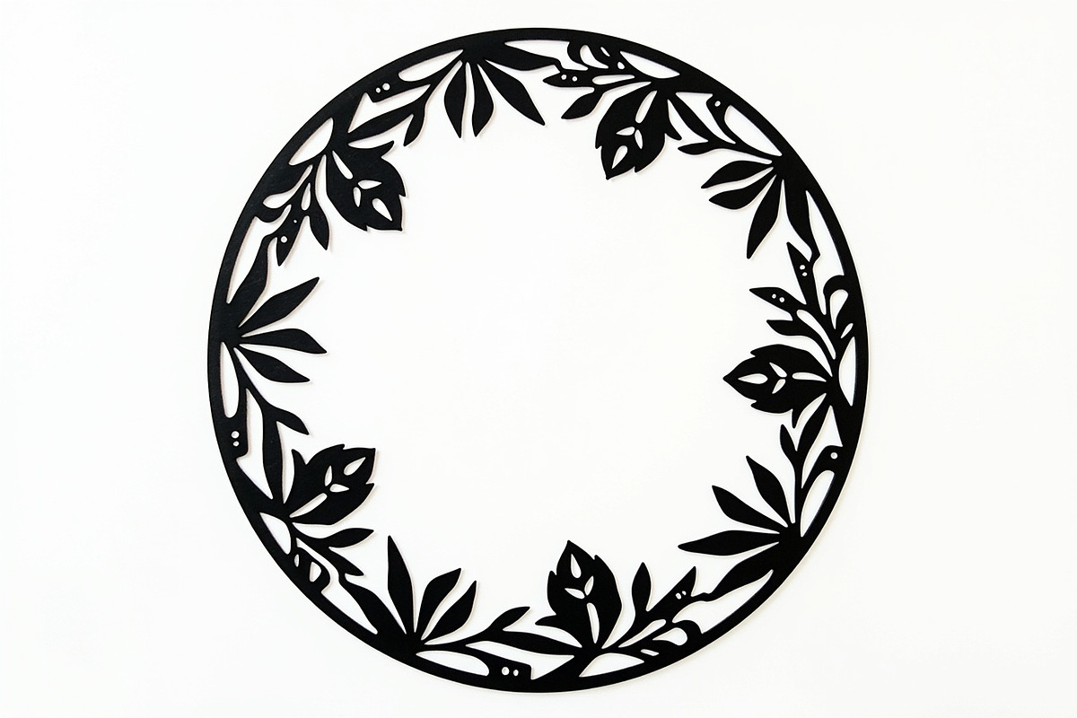 Minimalist Floral Wreath Designs, an Illustration by hafijul (Photo 4 of 9)