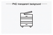 Office Supplies Line Icons Set, an Outline Icon by Designfour (Thumbnail 5 of 7)