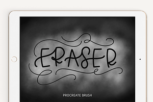 Lettering Eraser Procreate Brush