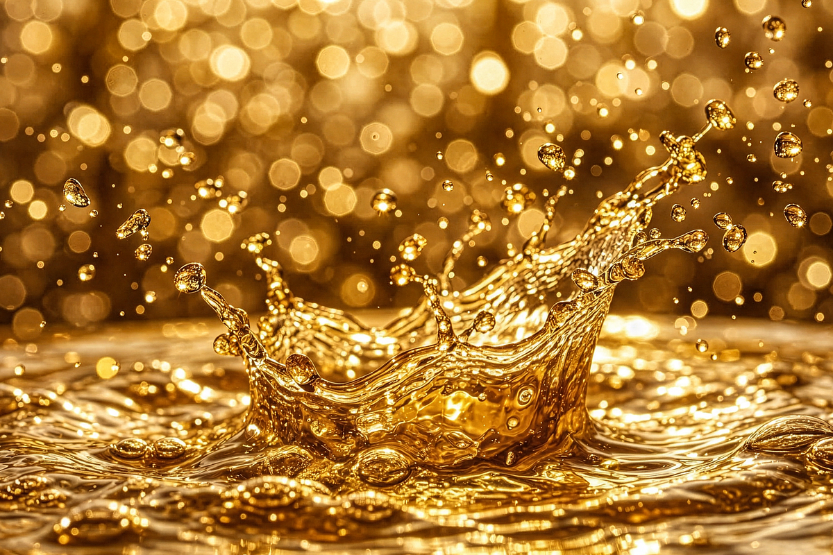 Gold Glitter Texture, a Texture Graphic by PopotLane (Photo 4 of 8)