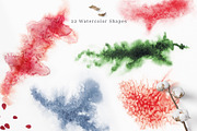 100 Hand Drawn Elements -Floral-, a Decorative Illustration by Michael Rayback Design (Thumbnail 11 of 18)