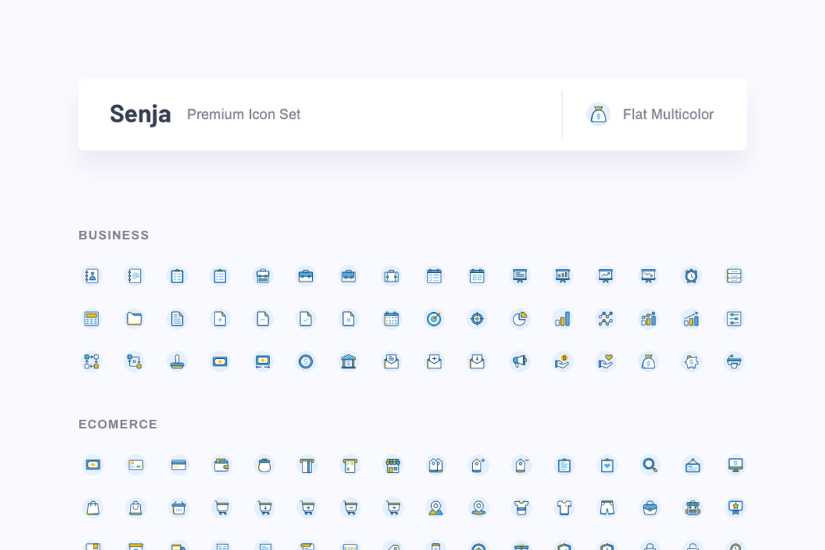 Senja : Icons for Every Need, a Solid Icon by Designspace (Photo 17 of 17)