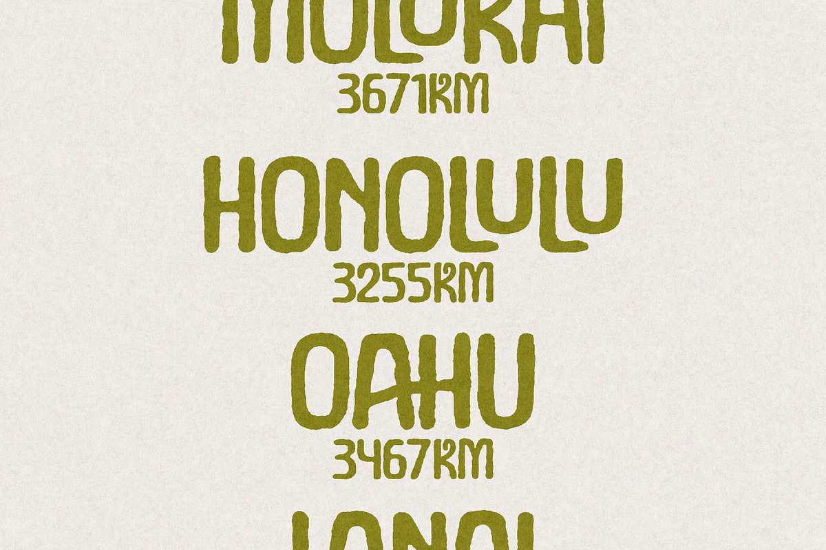 Karere - Handwritten Tribal Font, a Handwritten Font by AndrewPixelType (Photo 3 of 14)