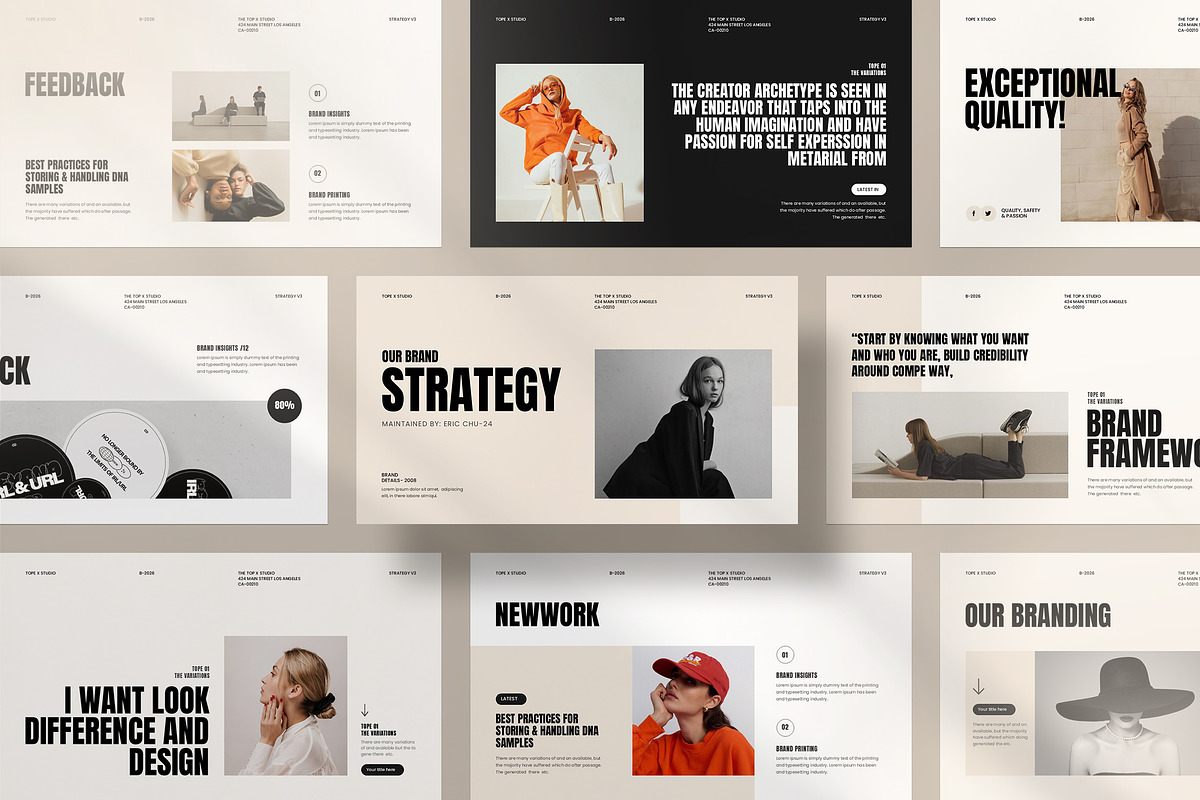 Brand Strategy Presentation, a Presentation Template by KreateTribe (Photo 7 of 8)