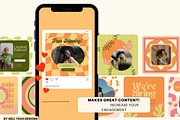 Cowgirl Instagram Post Templates, a Social Media Template by Hell Yeah Designs (Thumbnail 3 of 10)