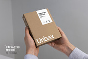 Cardboard Box Mockup, a Pens & Pencil Mockup by HAZARD MOCKUPS (Thumbnail 1 of 9)
