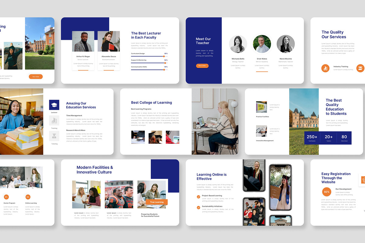 Educade - Education College GLS, a Presentation Template by Premast (Photo 3 of 4)