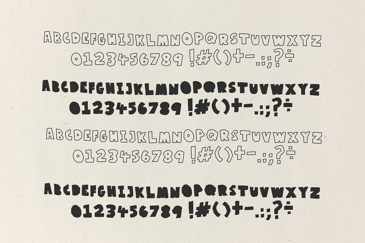 No Pizza – Hand drawn slice of fun, a Handwritten Font by Supersimbo © (Photo 5 of 8)