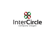 Inter Circle Logo, a Branding & Logo Template by EmilGuseinov (Thumbnail 2 of 2)