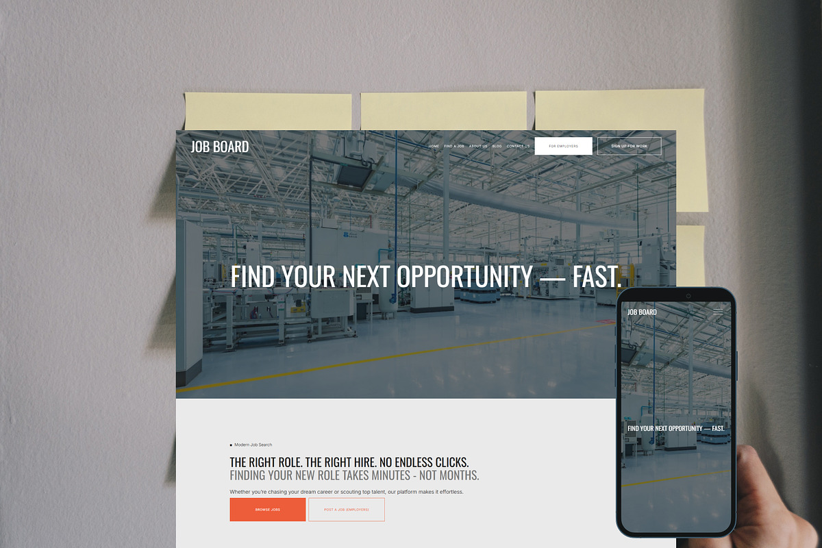Job Board - Squarespace Template