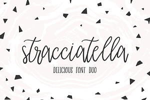 Stracciatella - Delicious font