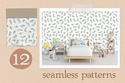 Boho Baby World Clipart, a Decorative Illustration by JT_Design_Art (Thumbnail 6 of 11)