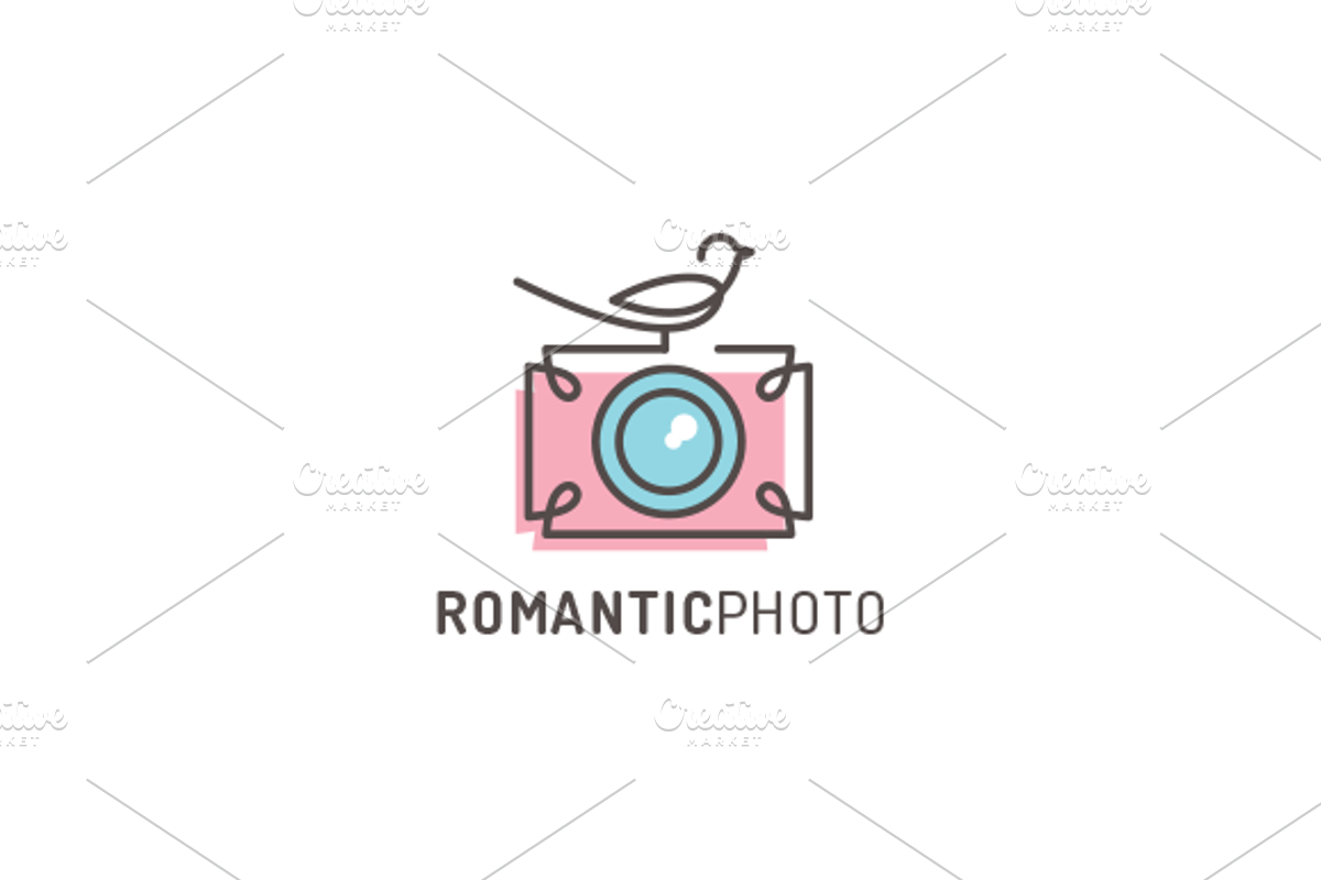 RomanticPhoto_logo, a Branding & Logo Template by NicklancerShop (Photo 1 of 2)