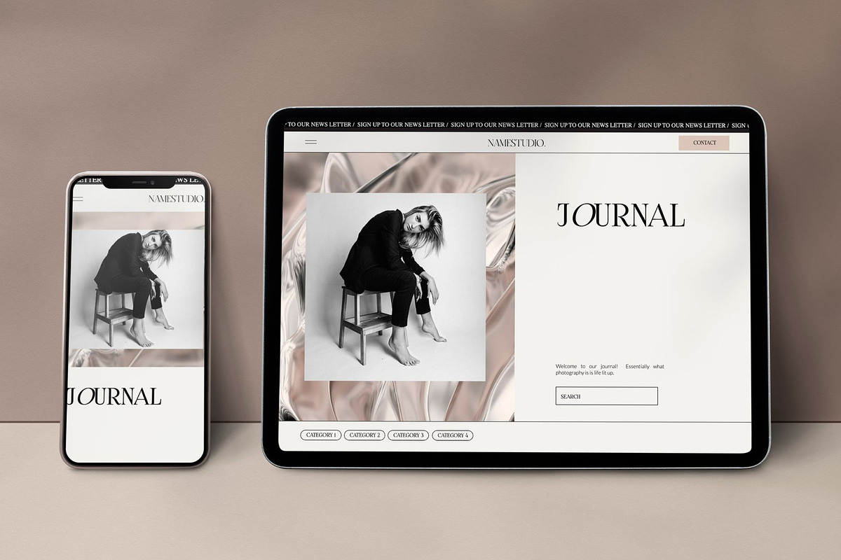 Showit Blog Add on Template, a Landing Page Template by Digital&Chic (Photo 6 of 7)