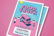 Food Truck Event Flyer, a Flyer Template by Guuver (Thumbnail 3 of 3)