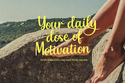 Vintage Wondering, a Handwritten Font by cocodesign (Thumbnail 3 of 7)