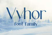 Vyhor font family, a Sans Serif Font by vlad.berla (Thumbnail 1 of 8)
