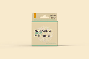 Hanging Box Mockups - 11 Views