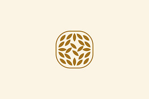 Plant Nature Simple Luxury Logo