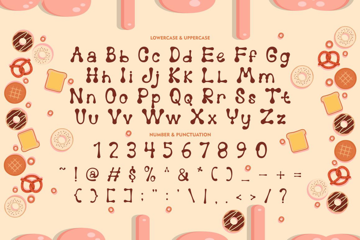 Melting Dessert - Display Font, a Script Font by PutraCetol Studio (Photo 6 of 11)