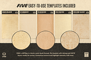 KraftTone Comic Brushes - Photoshop, a Brush Add-On by True Grit Texture Supply (Thumbnail 9 of 15)