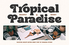 Vacation Awaits - Retro Serif Font