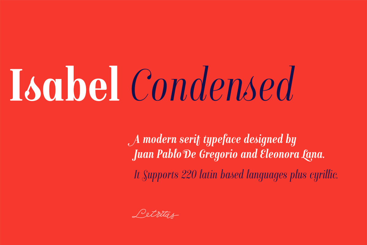 Isabel condensed