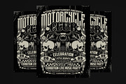 Motorcycle Club Event Flyer, a Flyer Template by Muhamad Iqbal hidayat (Thumbnail 1 of 3)