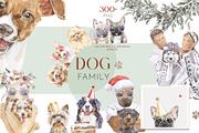 Dog Family Character Creator Clipart, an Animal Illustration by Cat In Colour (Thumbnail 1 of 19)