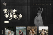 True Sage - Decorative Serif Family, a Font by creativemedialab (Thumbnail 15 of 16)