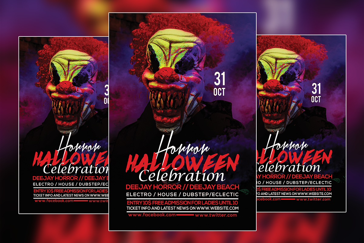 Halloween, a Flyer Template by VaaniDesigns