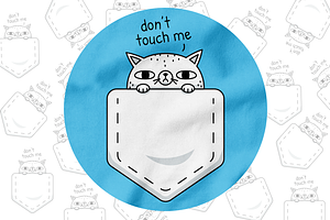 Pocket Cat Clipart