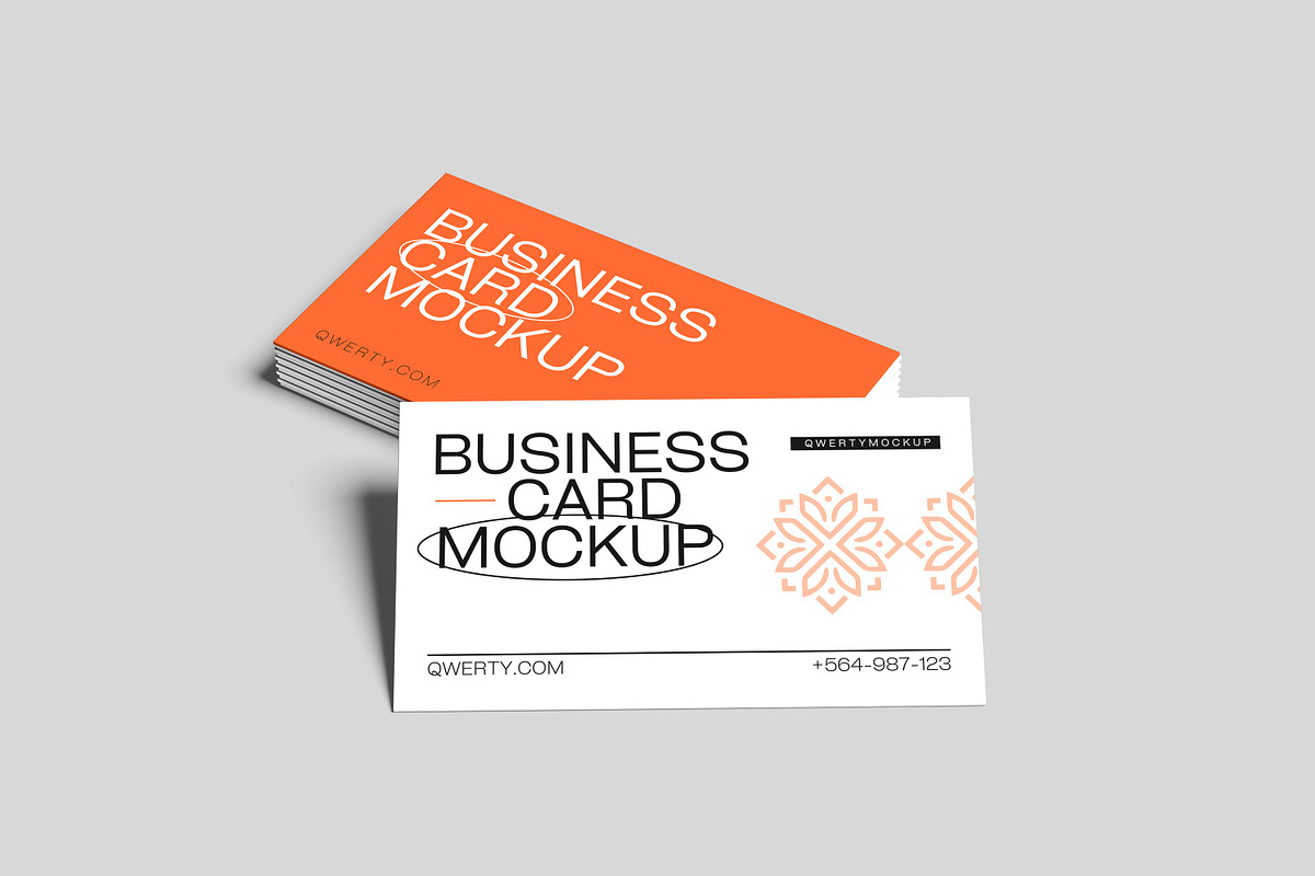 Business Card Mockup, an Advertising Mockup by AnasStudio (Photo 2 of 5)
