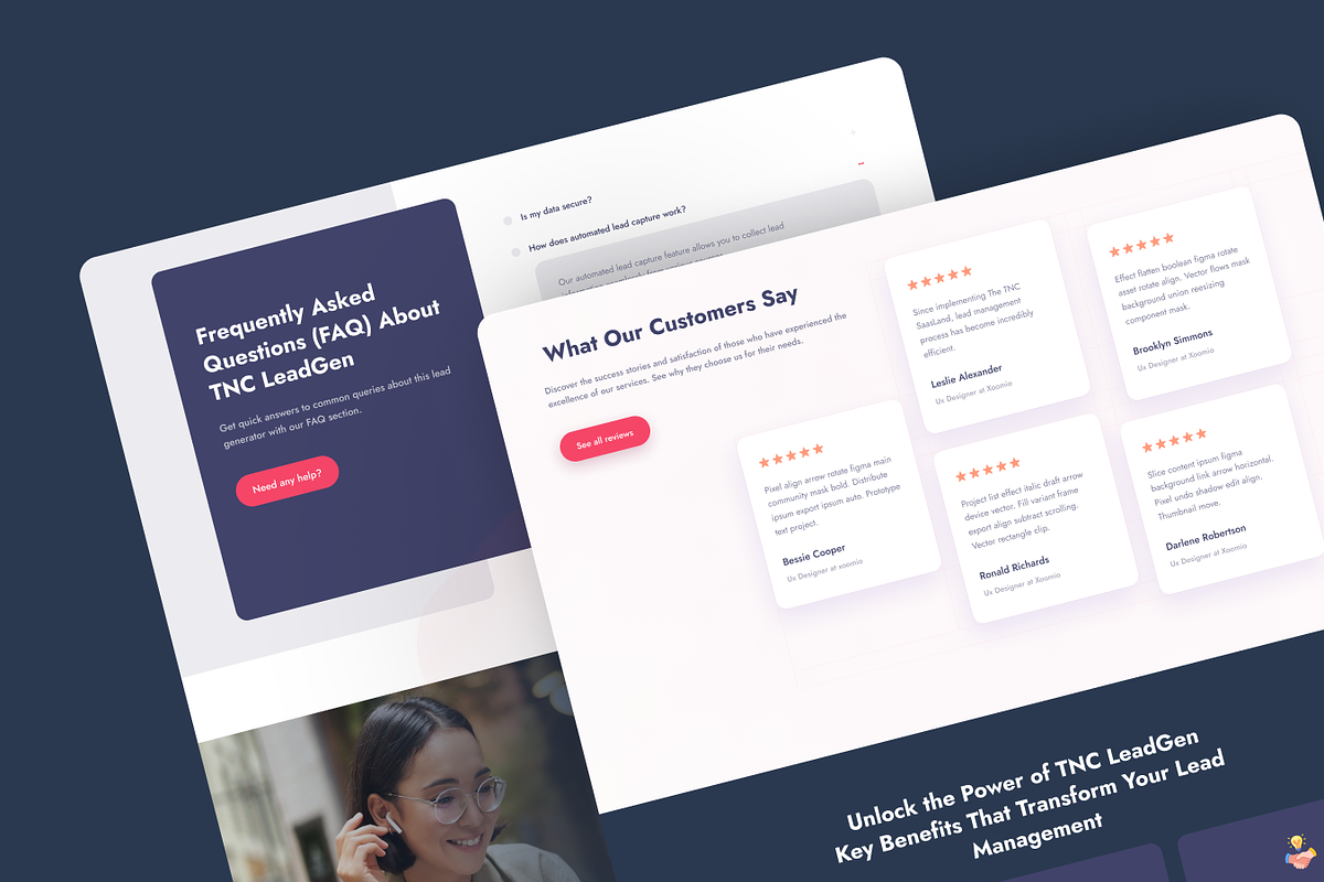 Leadgen - Saas Landing Page Template, a HTML Template by TNCFlow (Photo 5 of 5)