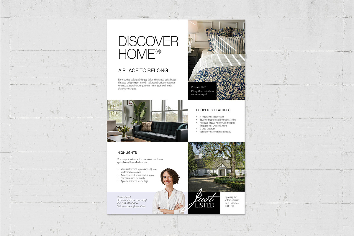Open House Flyer Template, a Flyer Template by BrandPacks (Photo 3 of 5)