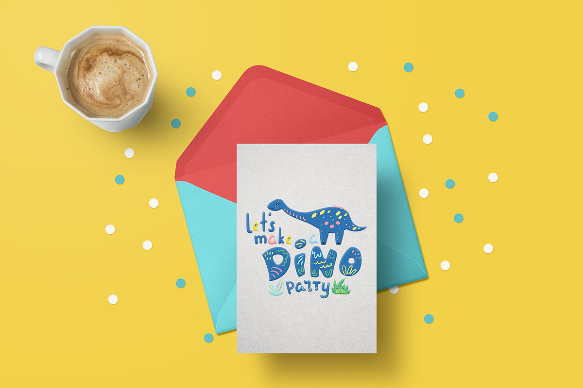 Cute Dinosaur Vector Clipart, an Animal Illustration by RabbitAndPencil (Photo 9 of 10)