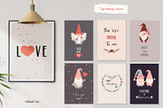 Valentine Gnomes Collection, an Illustration by AlekseliArt (Thumbnail 6 of 9)