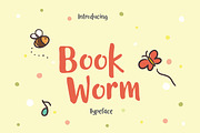 Book Worm Typeface, a Handwritten Font by Me55enjah Design (Thumbnail 1 of 5)