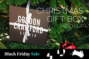 Christmas Gift Box Mock-up, a Packaging Mockup by The Art of Pics (Thumbnail 3 of 3)